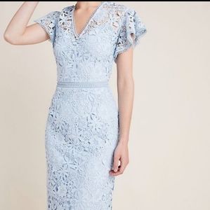 Shoshanna Taylor Lace Sheath Dress